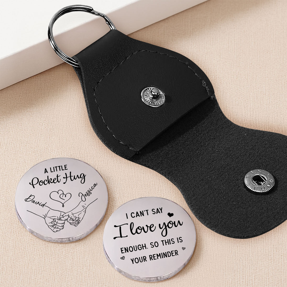 I Cannot Say It Enough - Personalized Pocket Hug - Christmas Gift For Wife