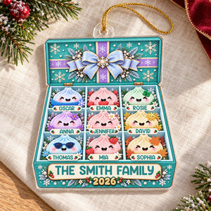 Our Squishy Family - Personalized Acrylic Ornament