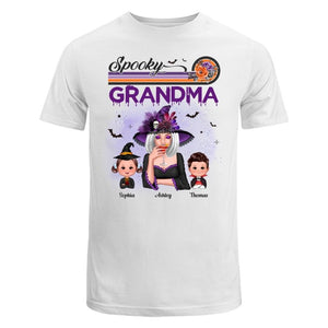 Spooky Grandma Mom Halloween Retro - mockup 3