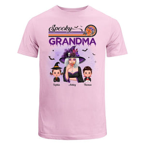 Spooky Grandma Mom Halloween Retro - mockup 9