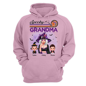 Spooky Grandma Mom Halloween Retro - mockup 10
