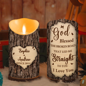 I Love You - Personalized LED Candle