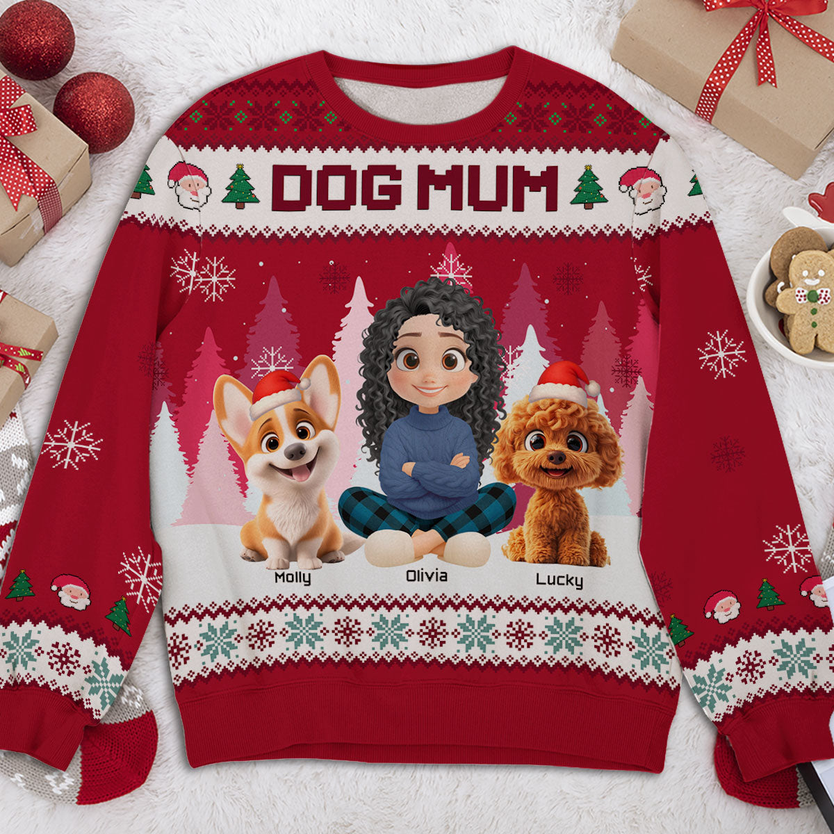 Cozy Season - Personalized All-Over-Print Sweatshirt