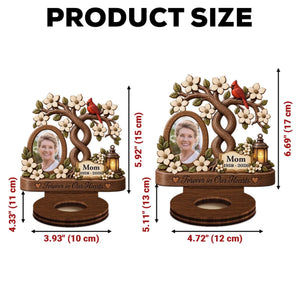 Wooden Candle Holder Product Size