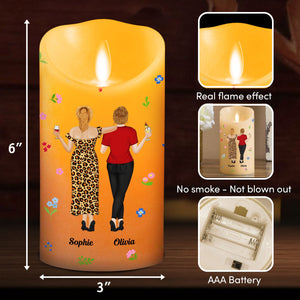 Punch Bitch Besties - Personalized LED Candle