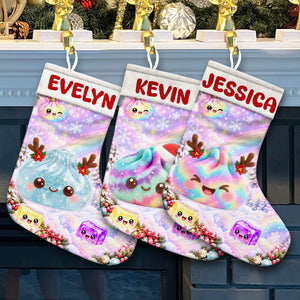 Pretty Squishy personalized Christmas stocking