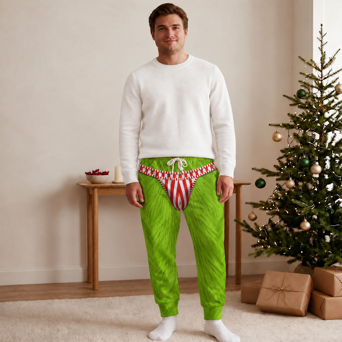 Hilarious Green - Personalized Sweatpants