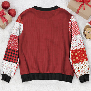 Best Dog Mom Dog Dad Ever Ugly Sweater 4