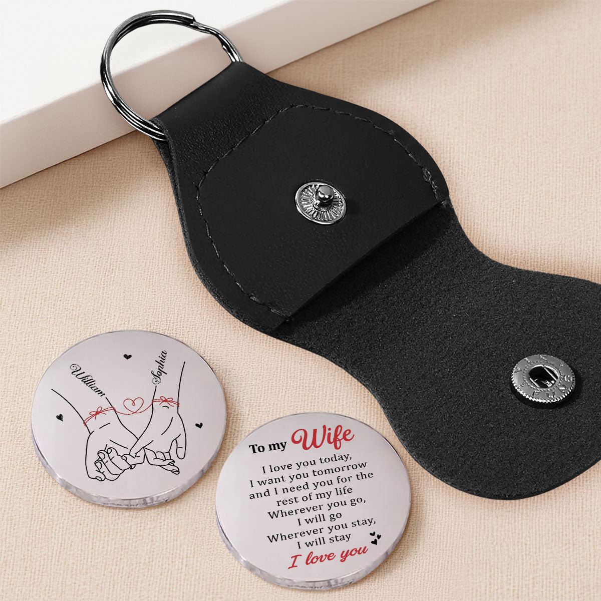 I Need You - Personalized Pocket Hug - Christmas Gift For Wife
