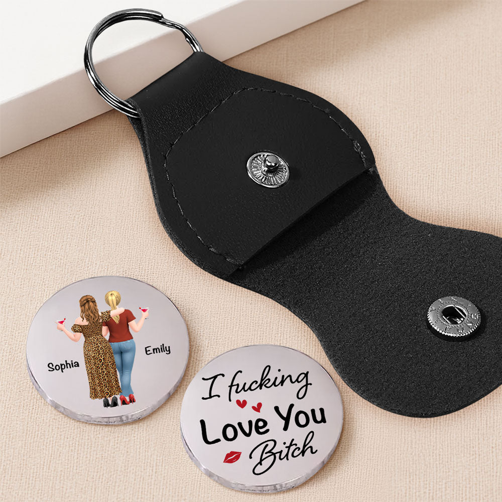 Bestie For Life - Personalized Pocket Hug - Christmas Gift For Best Friend