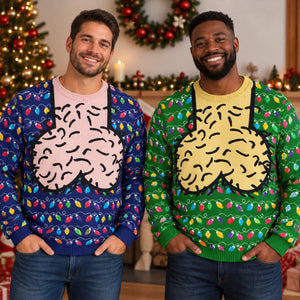 Cockmas Funny Christmas Ugly Sweater - Personalized Sweater