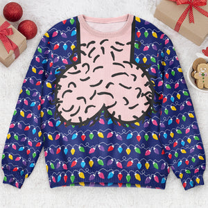Cockmas Funny Christmas Ugly Sweater - Personalized Sweater