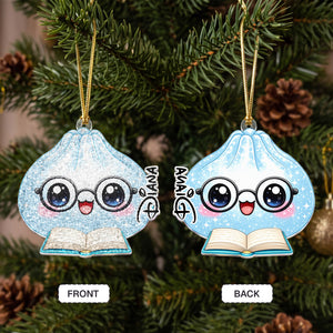 Cute Dumplings Family Christmas Funny Keepsake Personalized Ornament 5