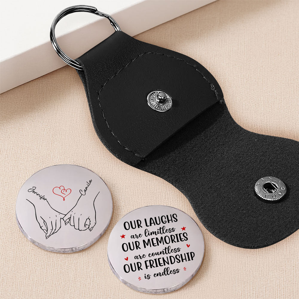 The Endless Laughs - Personalized Pocket Hug - Christmas Gift For Best Friend