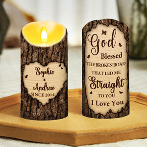 I Love You - Personalized LED Candle