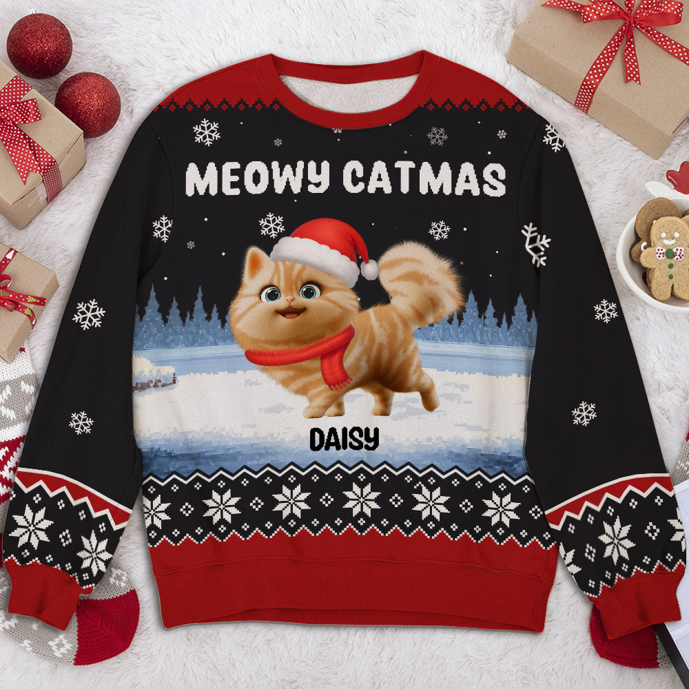 You And Me This Season - Personalized All-Over-Print Sweatshirt