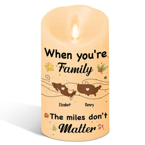 Family Forever - Personalized LED Candle
