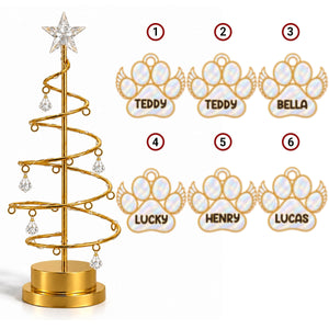 Family Together LED tree lights 6 names