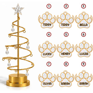 Family Together LED tree lights 9 names