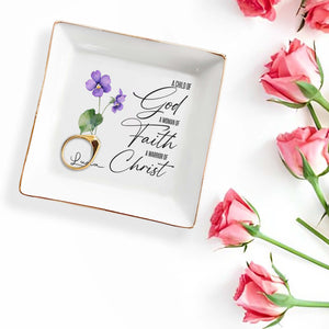 A Child Of GOD - Personalized Custom Jewelry Dish - FT011_SCRD