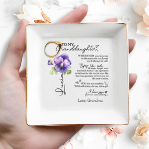 You Are My Sunshine, Love You Forever And Always - Personalized Custom Jewelry Dish - GDT004_SCRD