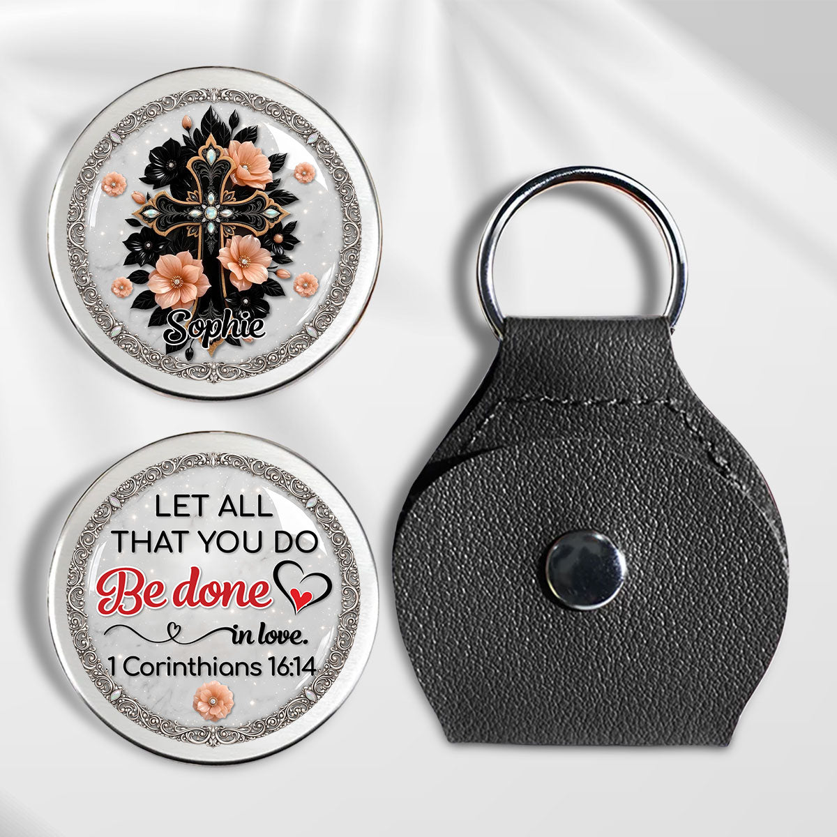 Done It In Love - Personalized 3D Effect Pocket Hug - Christmas Gift For Her