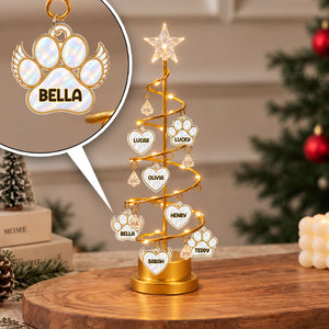 Family Together LED tree lights heart charm
