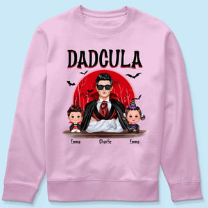 Halloween Dad Grandpa And Doll Kids Personalized Shirt