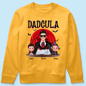 Halloween Dad Grandpa And Doll Kids Personalized Shirt