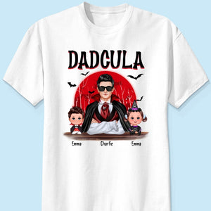 Halloween Dad Grandpa And Doll Kids Personalized Shirt