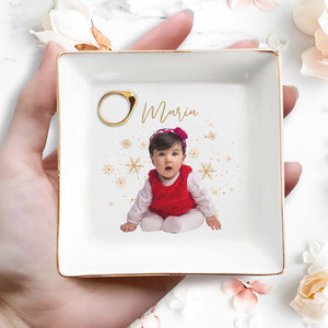 Celebrate Your Little One's Magical Moments - Personalized Custom Jewelry Dish - KID007_SCRD
