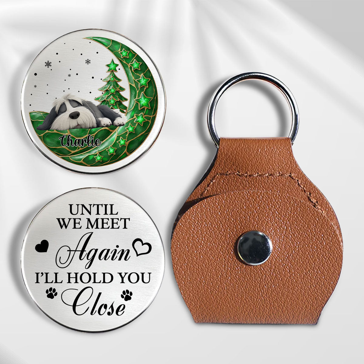 Beside Pearl Of You - Personalized 3D Effect Pocket Hug - Christmas Gift For Mom