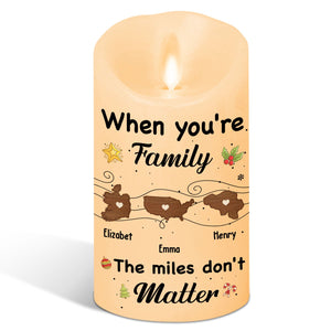 Family Forever - Personalized LED Candle
