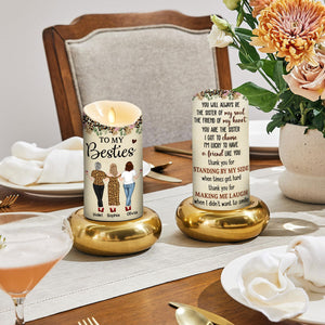 You Are My Soul Sister - Personalized LED Candle