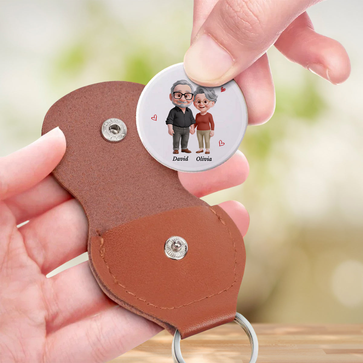 Love You For Life - Personalized Pocket Hug - Christmas Gift For Wife