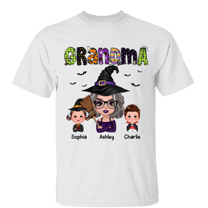 Doll Grandma Halloween Pattern Personalized Shirt