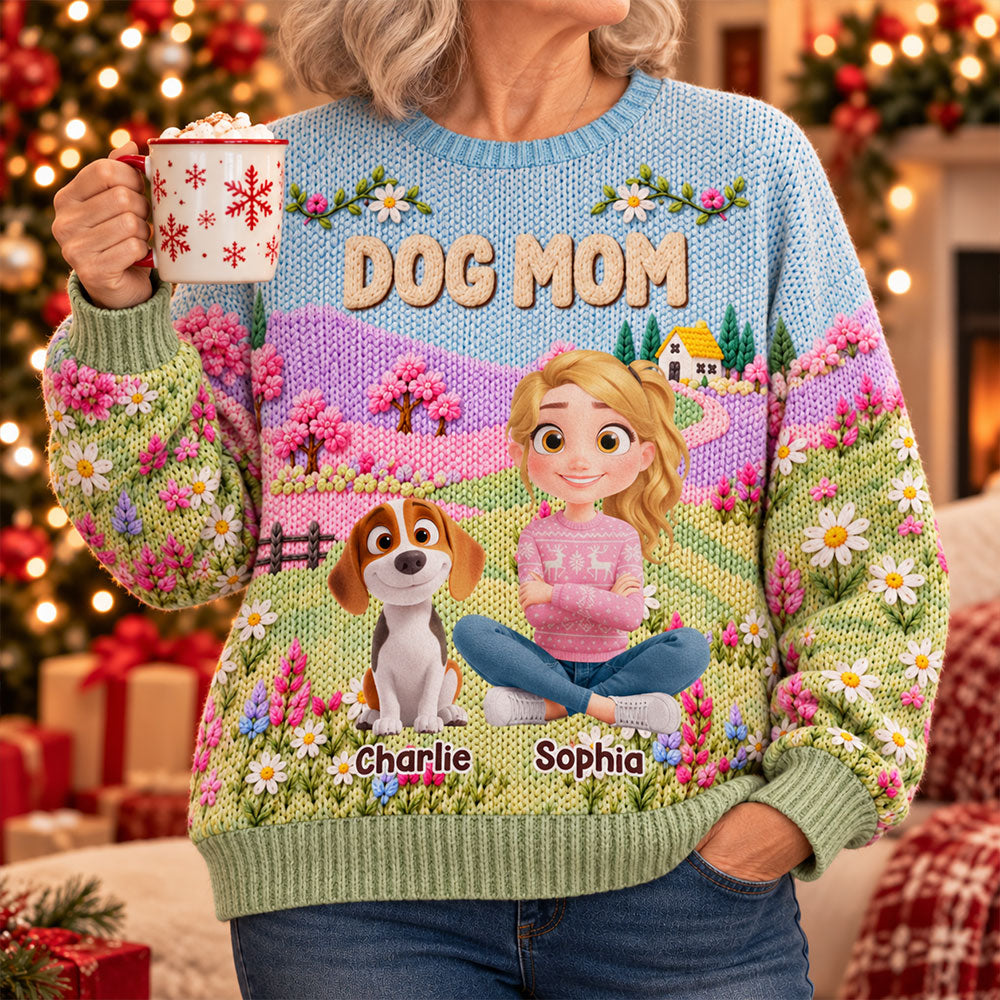 Christmas Lover - Personalized All-Over-Print Sweatshirt