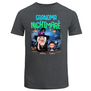 Mom Grandma Of Nightmare Personalized Shirt