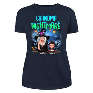 Mom Grandma Of Nightmare Personalized Shirt