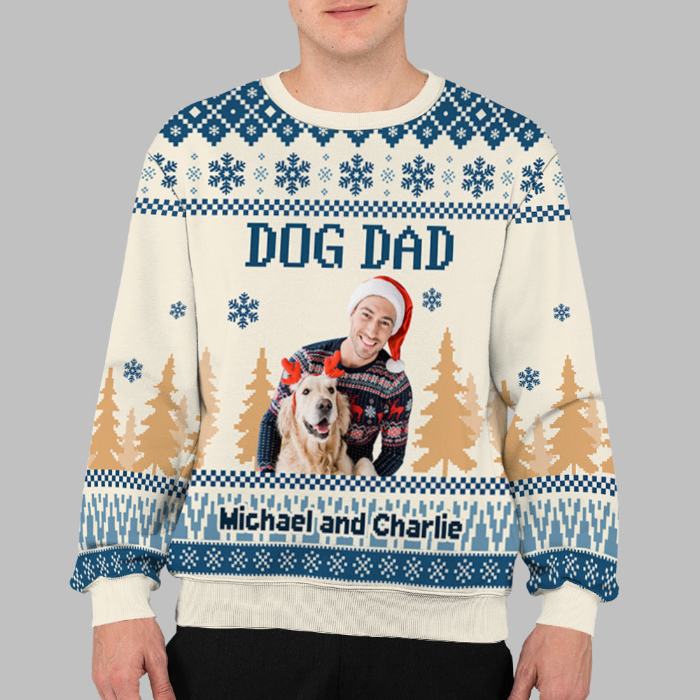 All I Need Is My Dogs Photo - Personalized All-Over-Print Sweatshirt