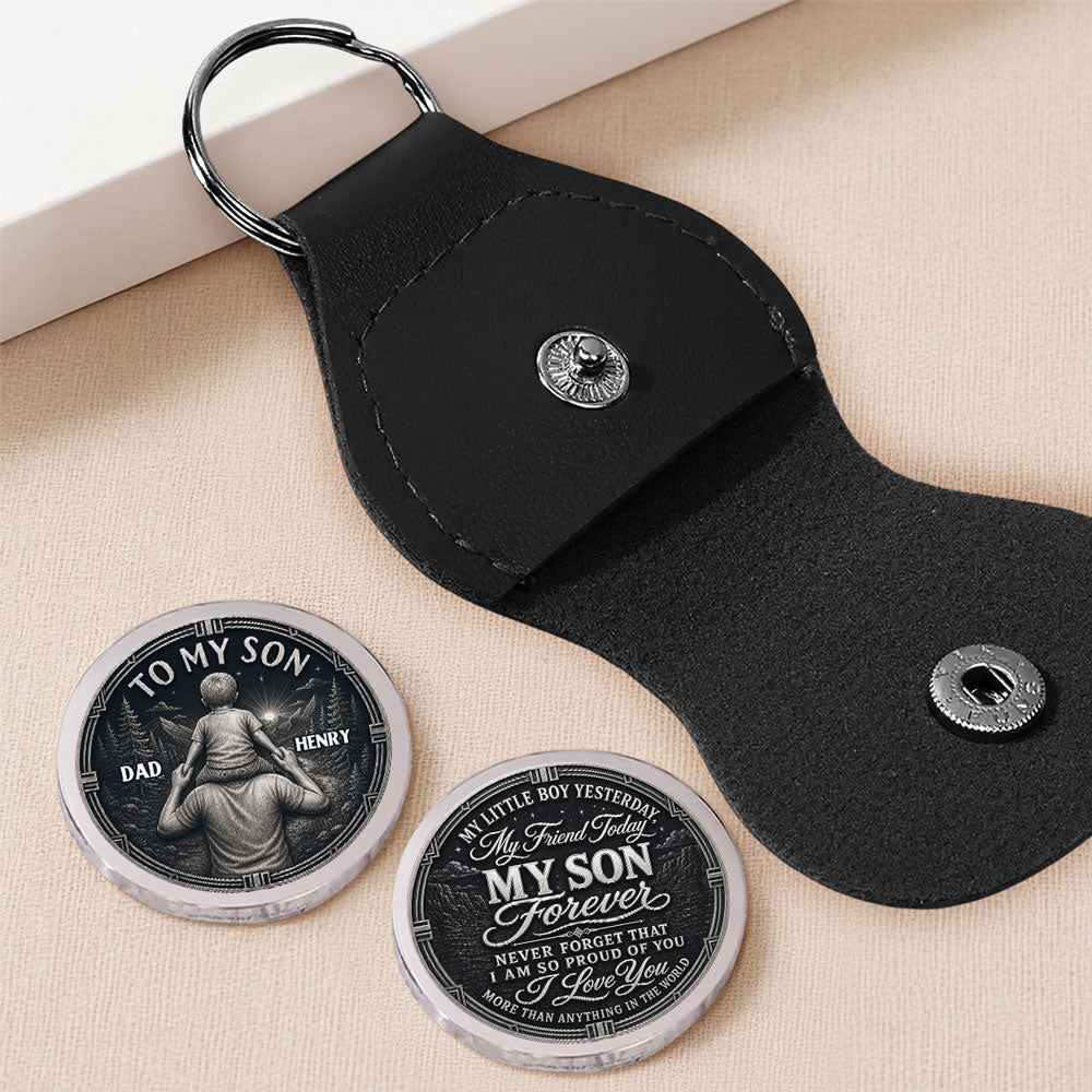 More Than Anything - Personalized Pocket Hug - Christmas Gift For Son