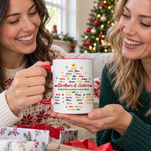 Our Bond Grows With Time - Personalized Accent Mug