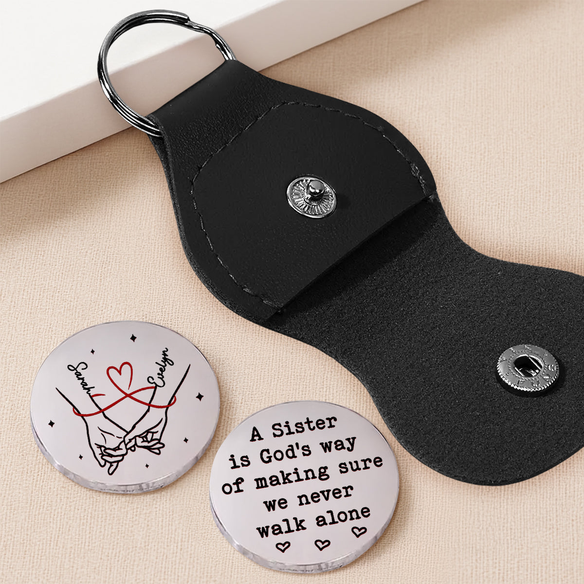 Way Of God - Personalized Pocket Hug - Christmas Gift For Sister
