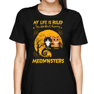 My Life Is Ruled By Meowsters personalized shirt