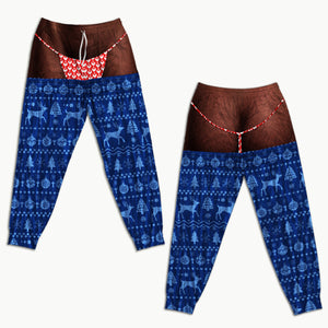 Funny Christmas Warm - Personalized Sweatpants