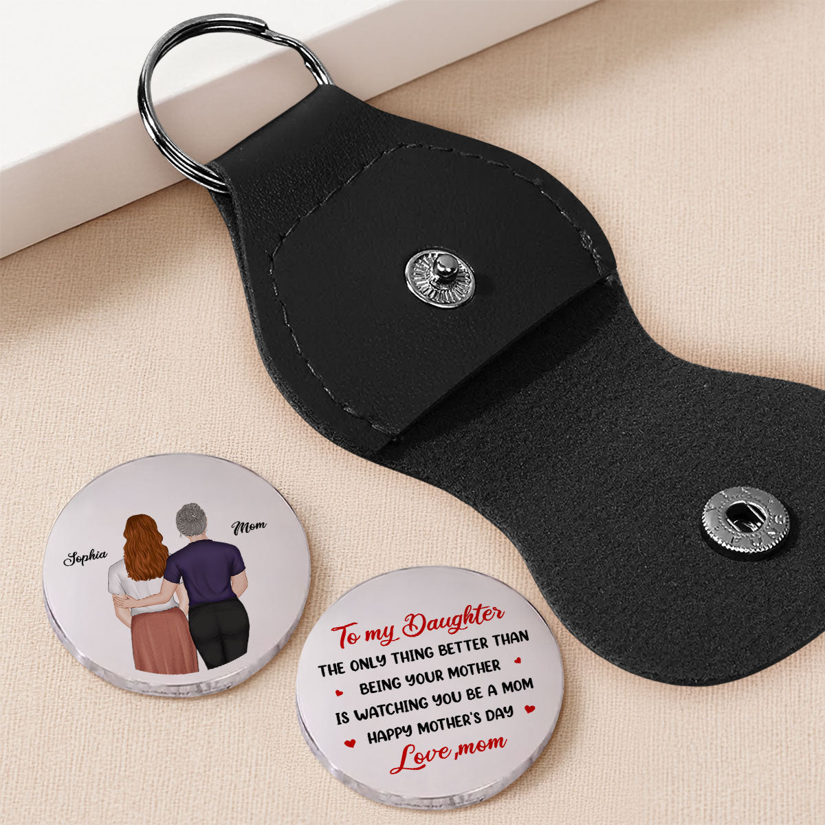 The Only Thing Better - Personalized Pocket Hug - Christmas Gift For Mom