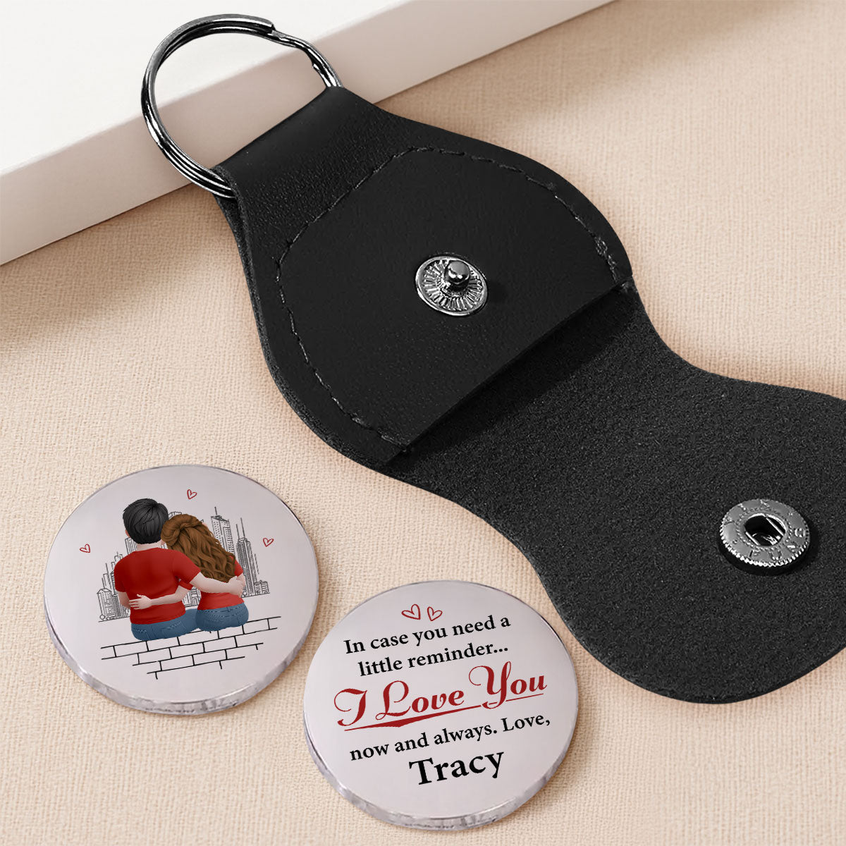 Your Little Reminder - Personalized Pocket Hug - Christmas Gift For Husband