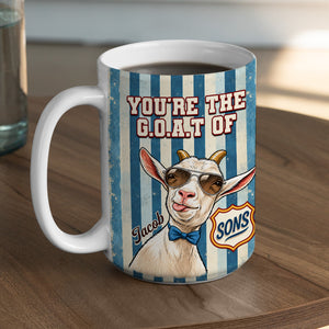 Greatest Of All Time - Personalized Coffee Mug