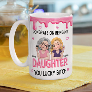Congrats My Daughter - Personalized Coffee Mug