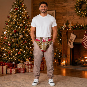 Reindeer Christmas - Personalized Sweatpants